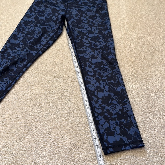 Zyia Blue Kauai light n tight leggings high rise  (24” inseam) size 6-8 - Picture 6 of 8